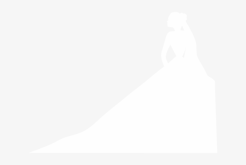 White Brand Pattern - Bride Silhouette Bride Png, transparent png