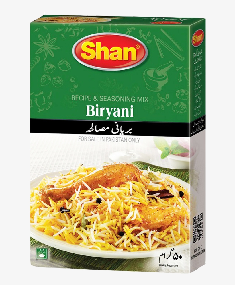 Shan Masala Biryani 50 Gm - Shan Biryani Masala, transparent png