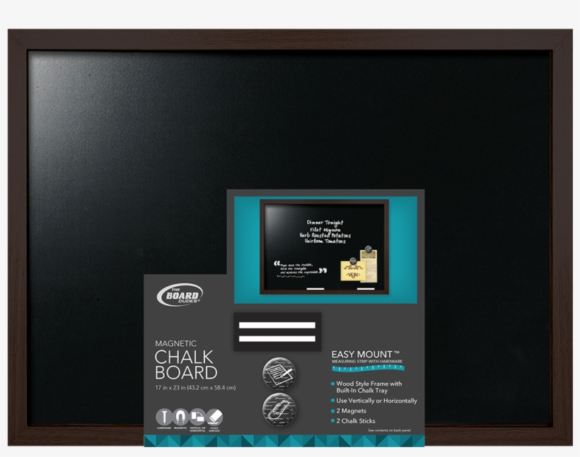 Home/chalk/magnetic - Board Dudes Chalk Board, transparent png