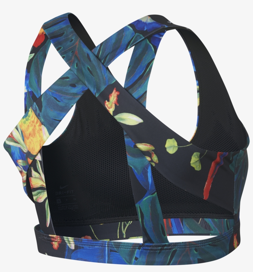 Nike Indy Sports Bra In Tropical Print - Bra, transparent png