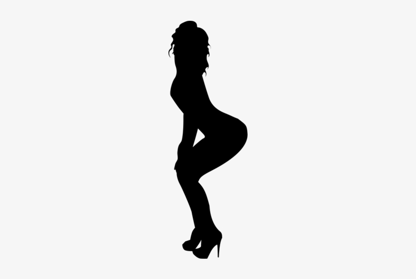 Domingo, 21 Octubre - Silueta Mujer Desnuda, transparent png