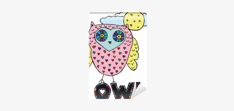 Drawing Of An Owl - Drawing, transparent png