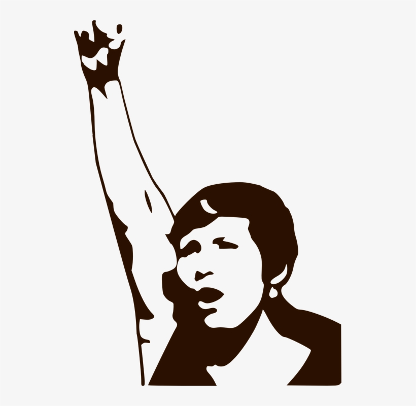 Acción De Solidaridad Con L@s Trabajadore@s De La Empresa - Woman Power Clipart, transparent png