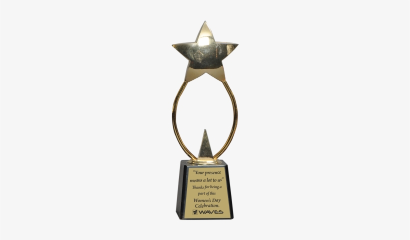 Trophy With Star - Trophy, transparent png