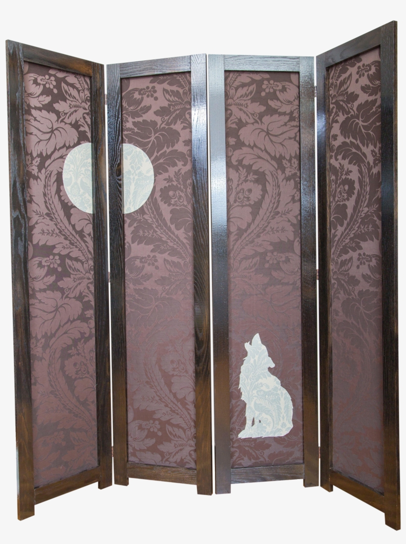 'wolf Angst' Artisan-made Room Divider On Chairish, transparent png
