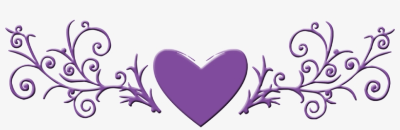 Purple Page Divider - Forgiving Love Poems For Her, transparent png