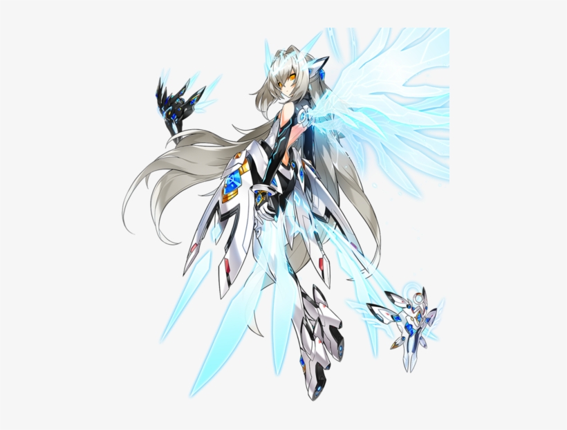 Code Sarielright - Elsword Eve Code Sariel, transparent png