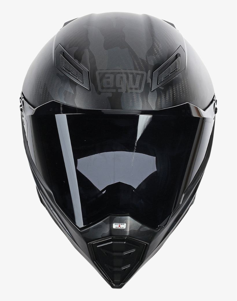 Agv Matte Black Fury Naked Motorcycle Riding Street - Agv Ax 8 Naked Carbon Fury, transparent png