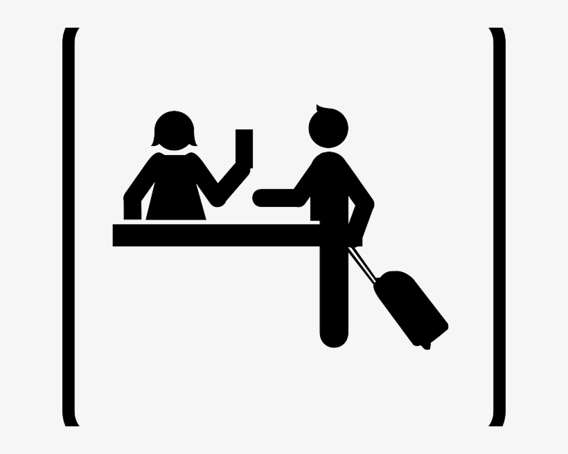 Atencion Al Cliente Png - Check In Hotel Png, transparent png