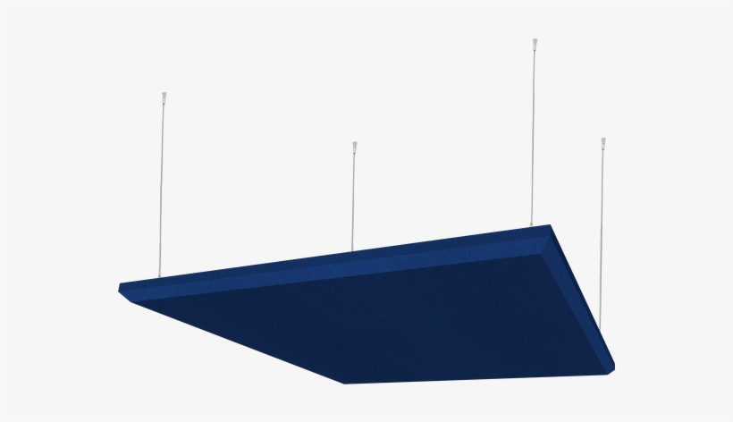 B244 Propanel Hanging Cloud Cobalt - Ceiling, transparent png