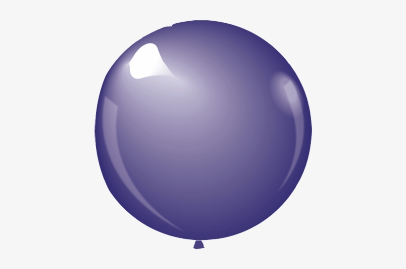 100pcs 12" Round Metallic Purple 863 Latex Balloons - Balloon, transparent png