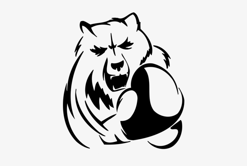 Vinilo Decorativo Deportivo Oso Con Guantes De Boxeador - Boxer Bear, transparent png