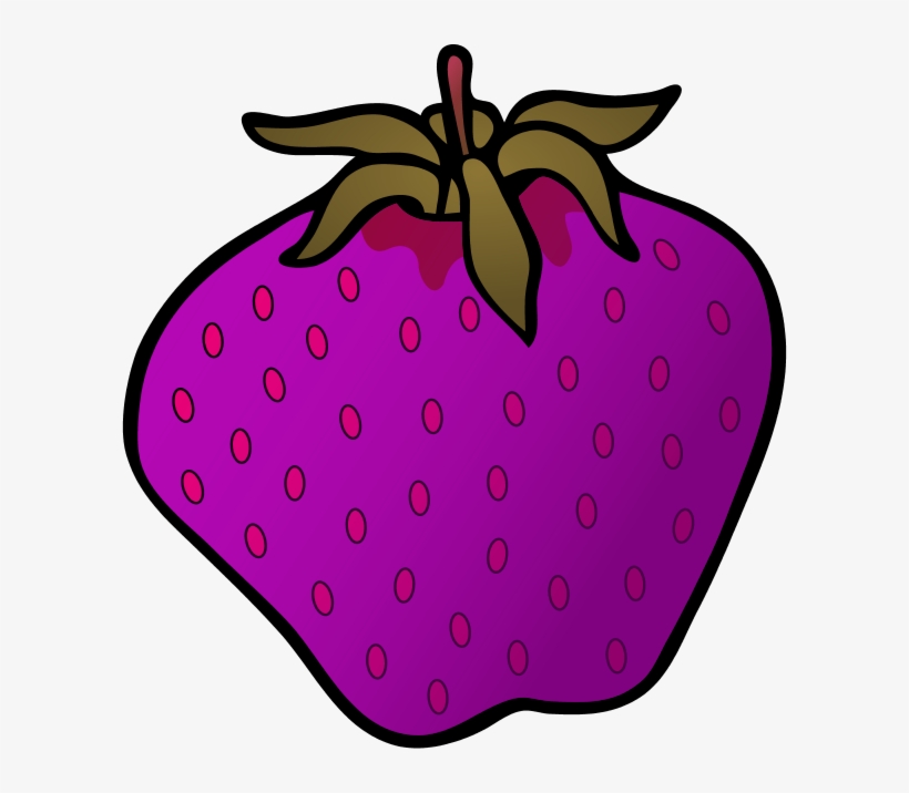 Clipart Info - Cartoon Strawberry, transparent png