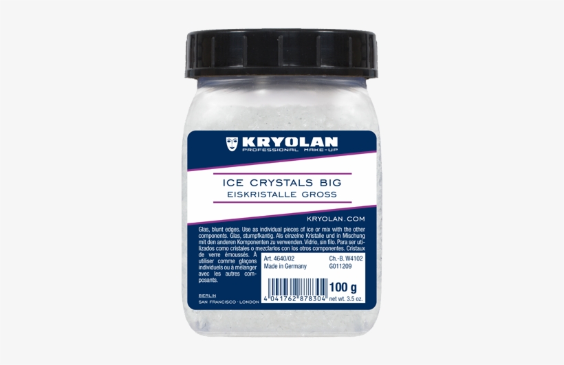 Kryolan Ice Effect Kit - Kryolan Silicone Adhesive, Regular Bond 1oz, transparent png