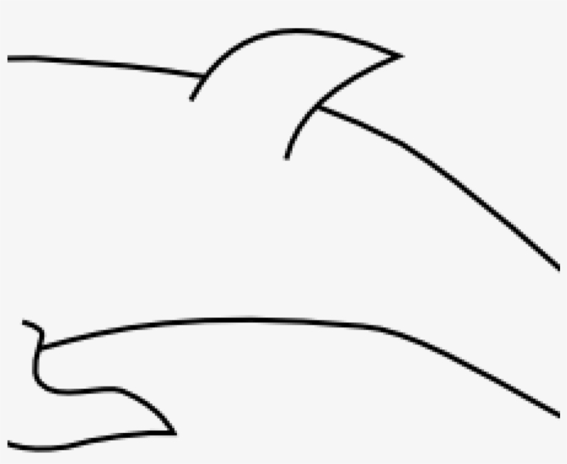 Dolphin Clipart Black And White Dolphin Clip Art At - Clip Art, transparent png