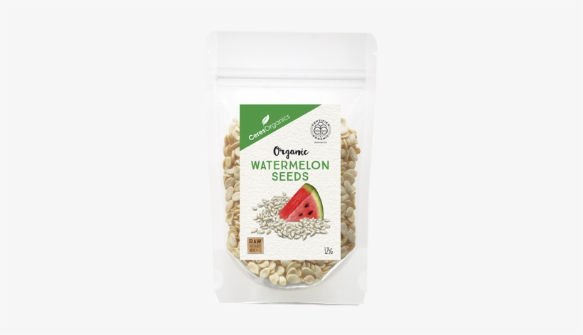 Organic Watermelon Seeds 125gm - Ceres Organics Bio Bean Pasta Edamame & Mung Bean, transparent png