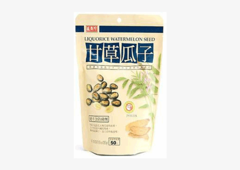 Licorice Watermelon Seed Shj 20/180 Gm 盛香珍甘草瓜子 - Licorice Watermelon Seeds - Triko Foods, transparent png