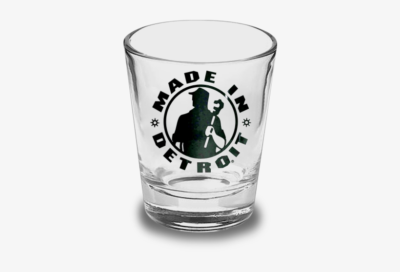 Mid Shot Glasses - Made In Detroit, transparent png