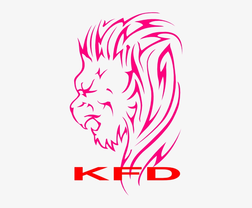 This Free Clip Arts Design Of Kfd Lion Logo Png - Lion Vector, transparent png