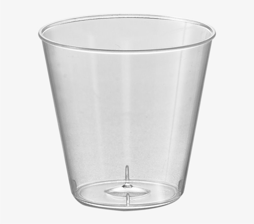 1oz Round Shot Glasses Clear Plastic Disposable Cups, - Pet 16 Oz Png, transparent png