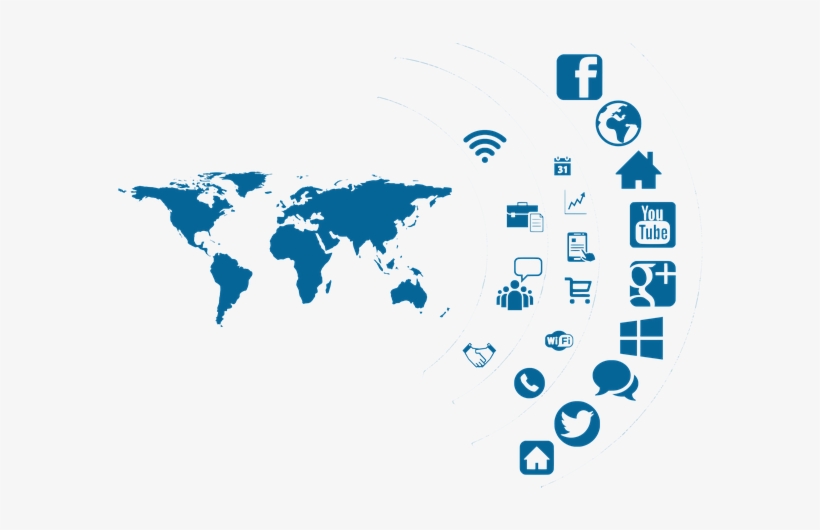 Scopes Of Agenda-setting Research In The Age Of Social - Ppt Background For Social Media, transparent png