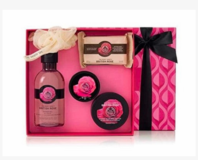 Auction - Body Shop British Rose Gift Set, transparent png