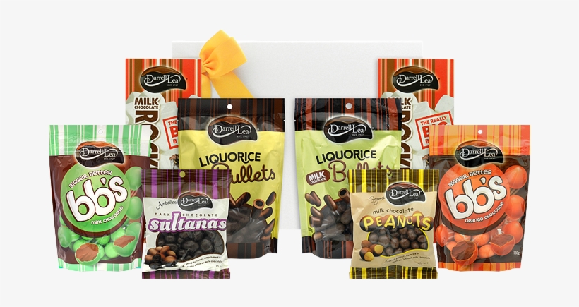 Darrell Lea Celebrations Gift Box, transparent png