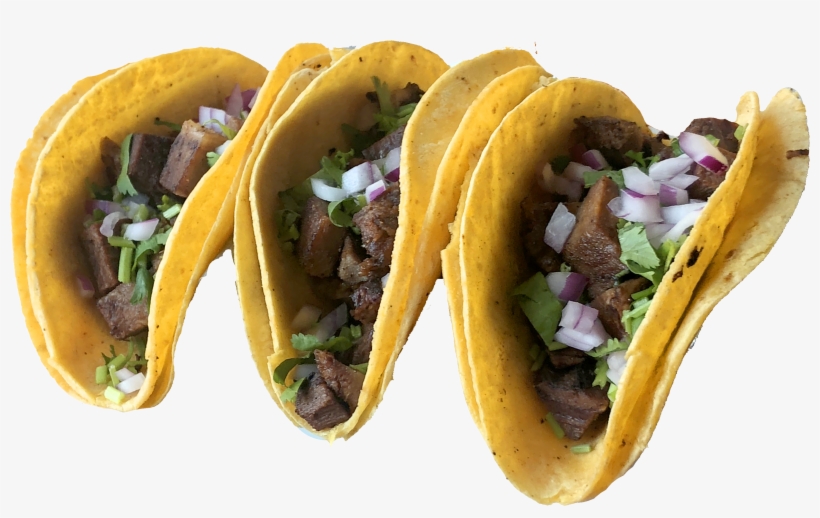 Introducing Taco Daddy's Tres Amigo Taco Platter Created - Corn Tortilla, transparent png