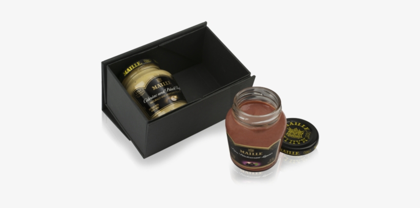 Maille Festive Gourmet Dijon Mustard Duo Gift Box Set - Dijon Mustard, transparent png