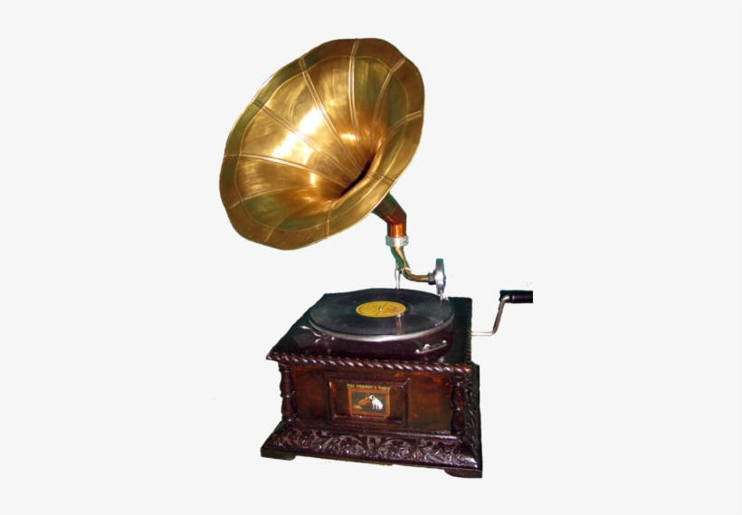 Carving Antique Gramophones - Gramophone Png, transparent png