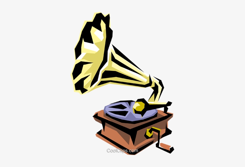Gramophone, transparent png