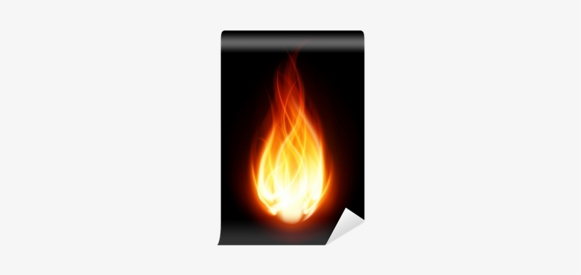 Fire Ball Flame Burn Vector Background Wall Mural • - Darkness To Light: A Memoir About Finding Healing In, transparent png