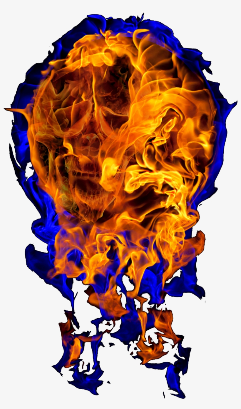 Download The “ball Of Flames” Preferred Format Png - Fire Skull, transparent png