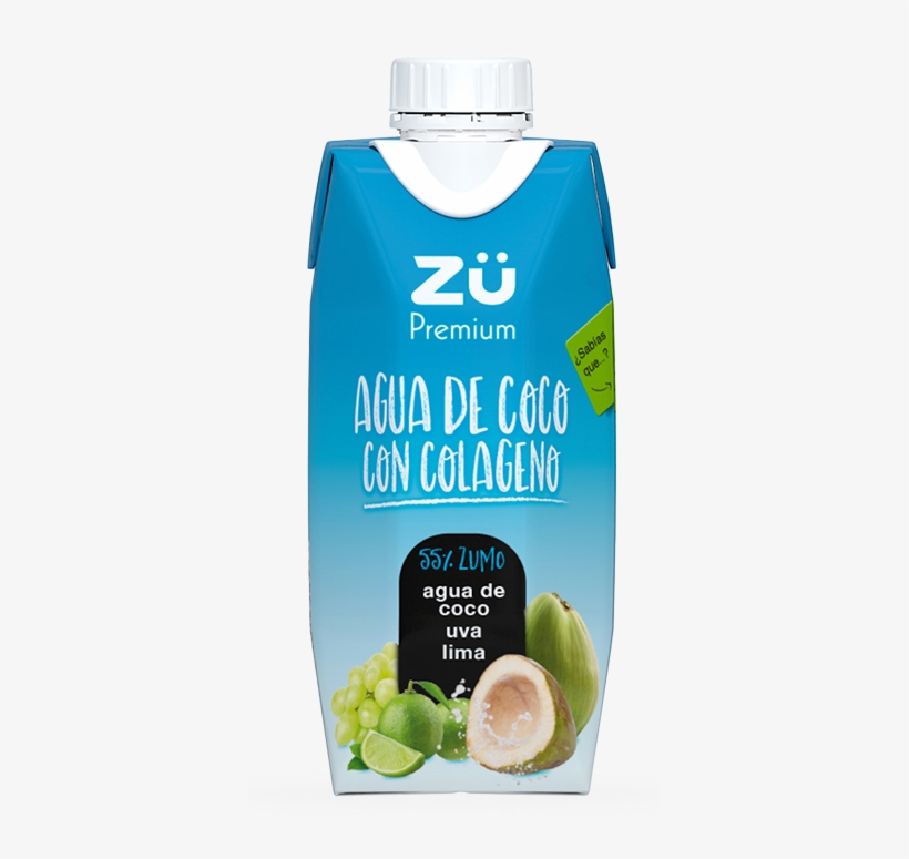 Coconut Water With Collagen - Água De Coco, transparent png