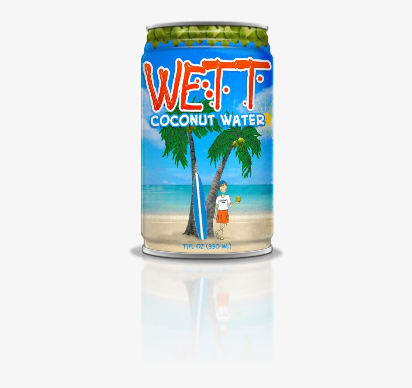 Billy Currington Owns A Coconut Water Company And It's - Wett Coconut Water, transparent png