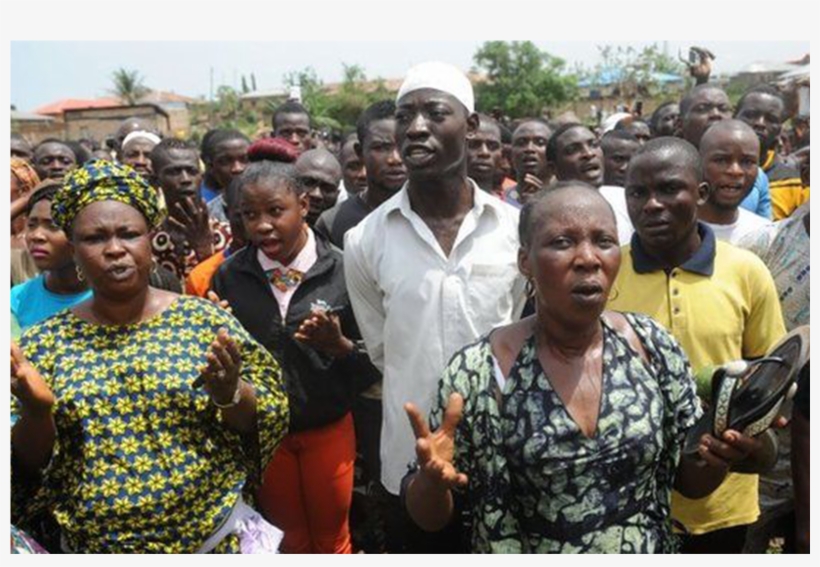 Angry Mob Almost Burn Man For Stealing, transparent png