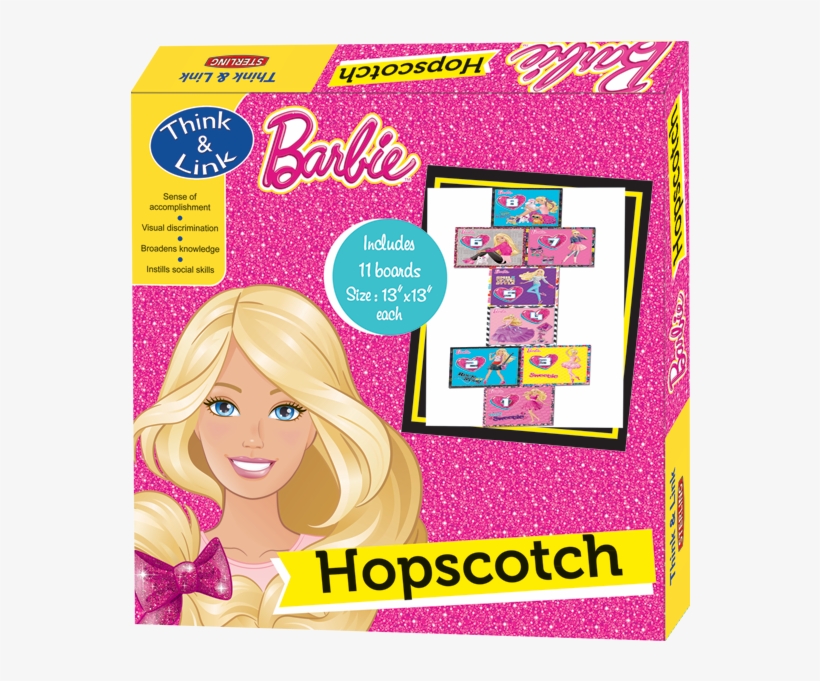 Hopscotch - Sterling Barbie Match N Learn Puzzle - 50 Pieces, transparent png