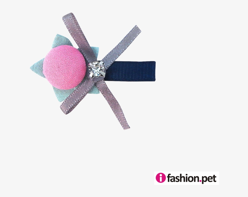 Library Peach Pink Ribbon Pet - Barrette, transparent png