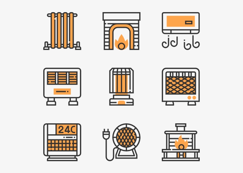 Heater And Fireplaces, transparent png