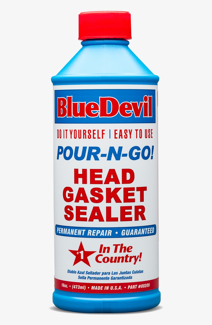Bluedevil Head Gasket Sealer - Blue Devil Head Gasket Sealer, transparent png