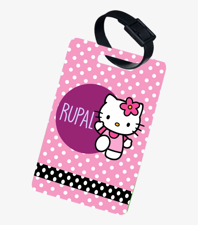 Funcart New Hello Kitty Luggage Tag - Hello Kitty, transparent png