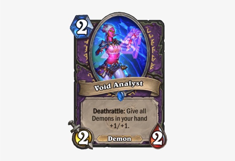Another New Warlock Card - Doomsday Project Hearthstone, transparent png