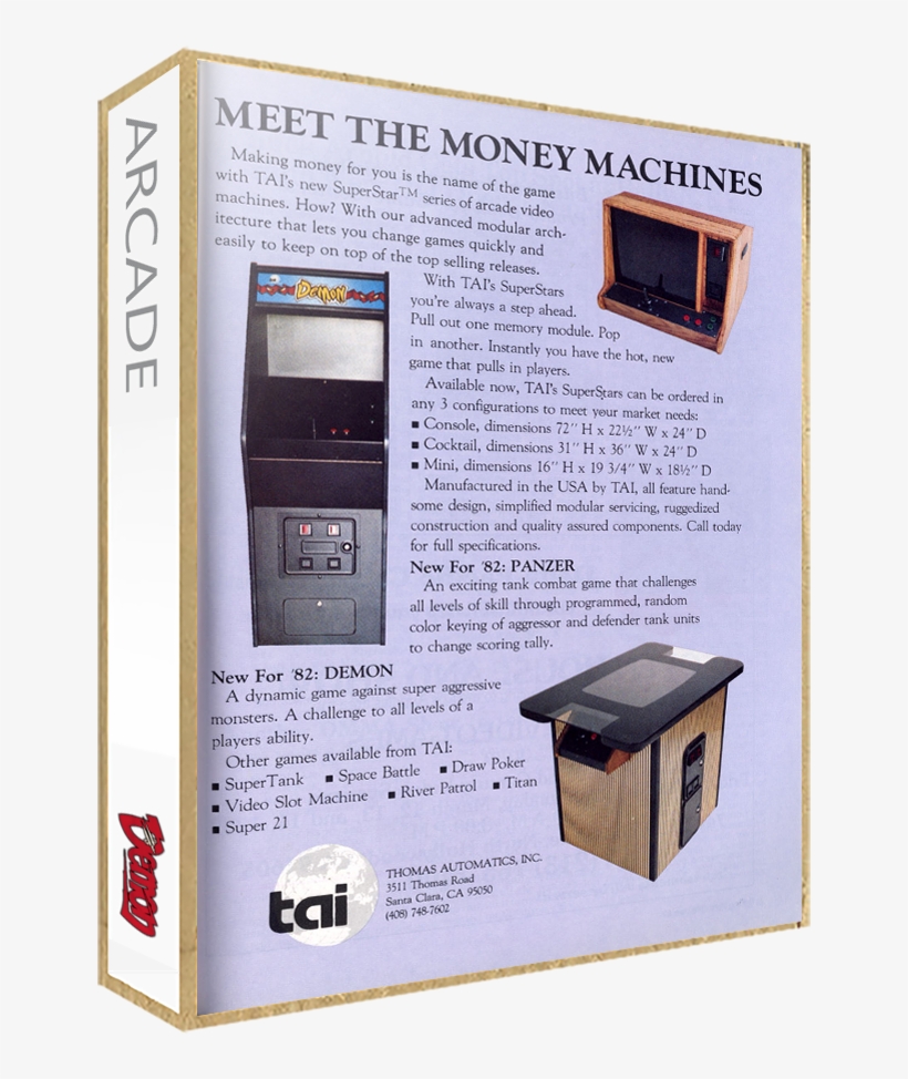 Demon - Advertisement Flyer - Front Demon - Box - 3d - Great 1000 Mile Rally, transparent png