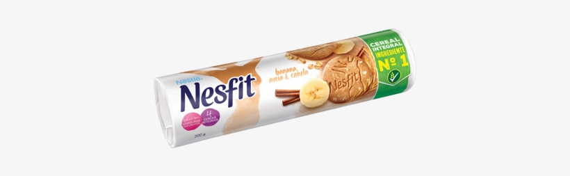 Biscoito Nesfit Banana, Aveia E Canela - Biscoito Nesfit, transparent png