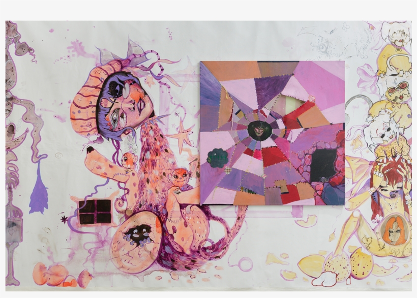 Will Sheldon, The Spiderwebs, - Patchwork, transparent png