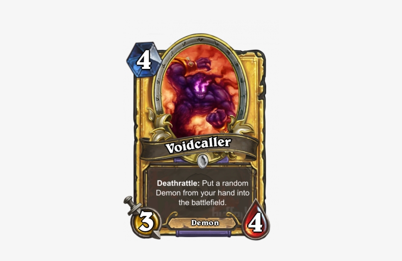Voidcaller - Hooked Reaver Hearthstone, transparent png