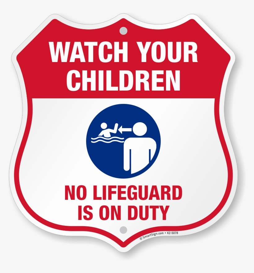 Pool Safety Shield Sign - Swimmingpoolsigns Warning : Children Should Not Use, transparent png