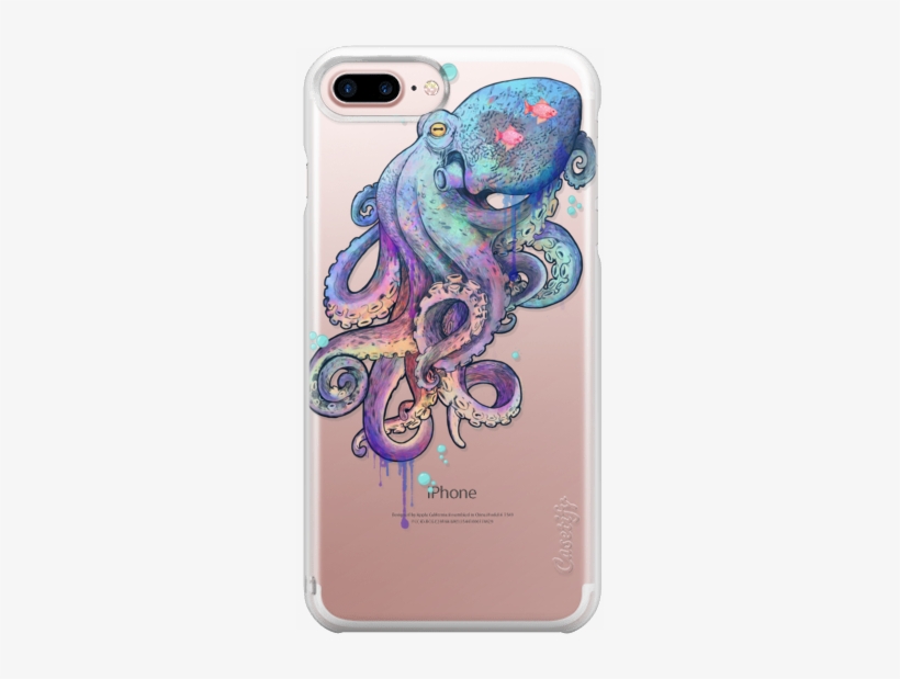 The Iphone Snap Case Is Only Slim And Designed For - Octopus Sticker, transparent png