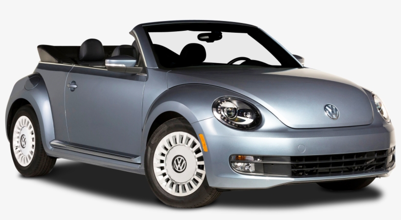 Vw Beetle Convertible 2018 Grey, transparent png
