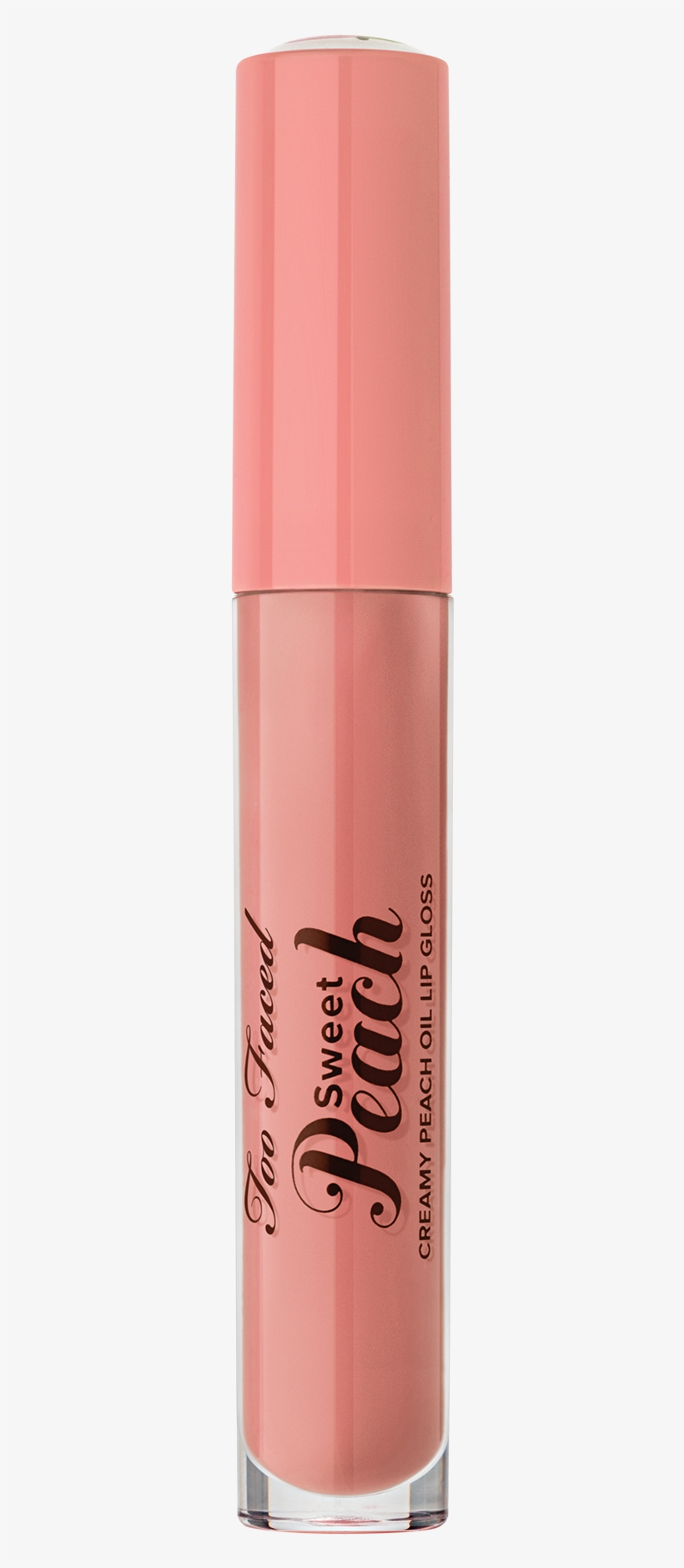 Sweet Peach Lip Gloss - Too Faced Sweet Peach Creamy Oil Lip Gloss, transparent png